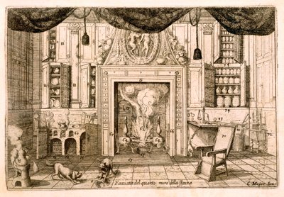 Interior, Drawing room from Cornelio Meyer 